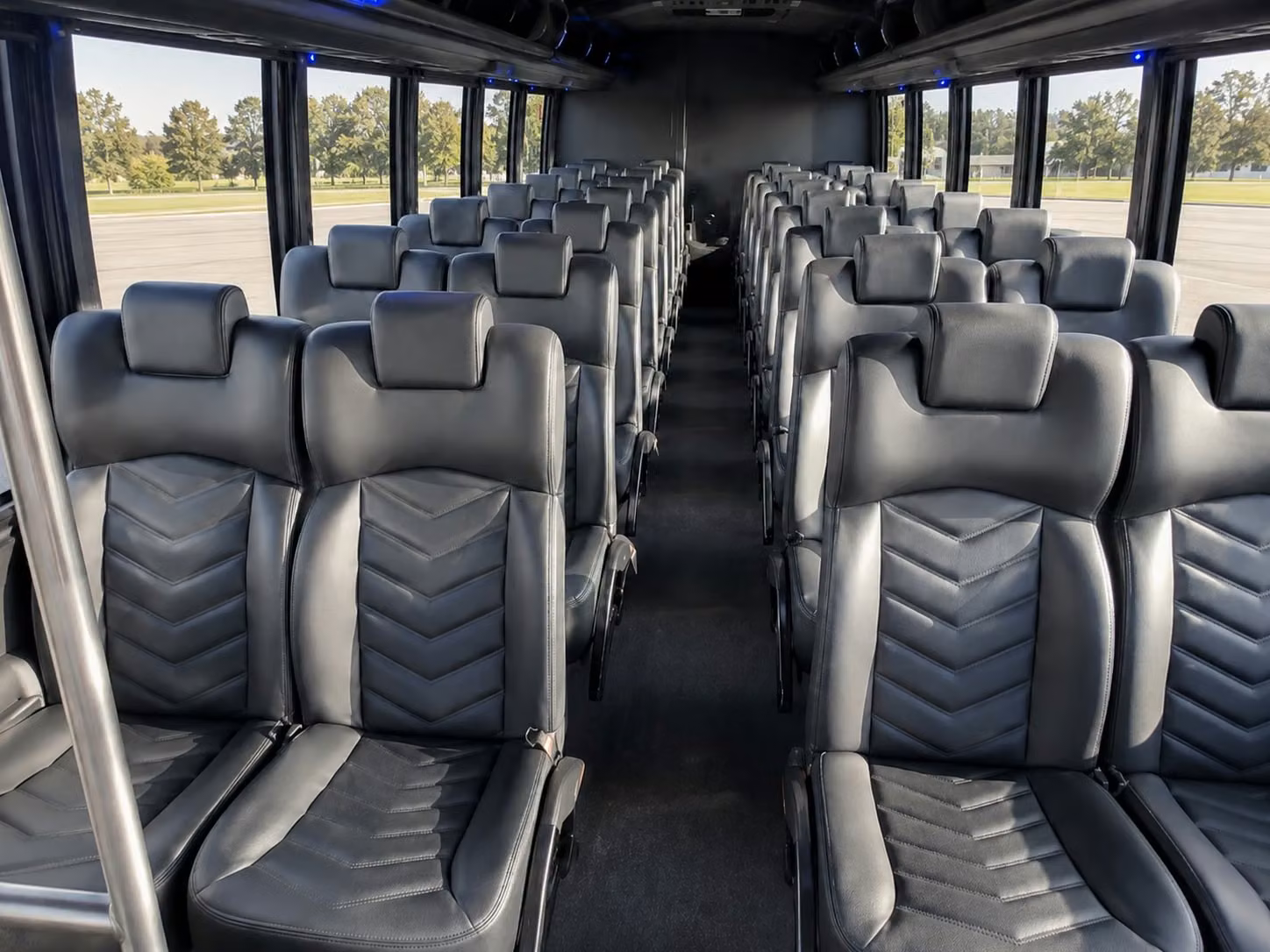 20 passenger minibus inside