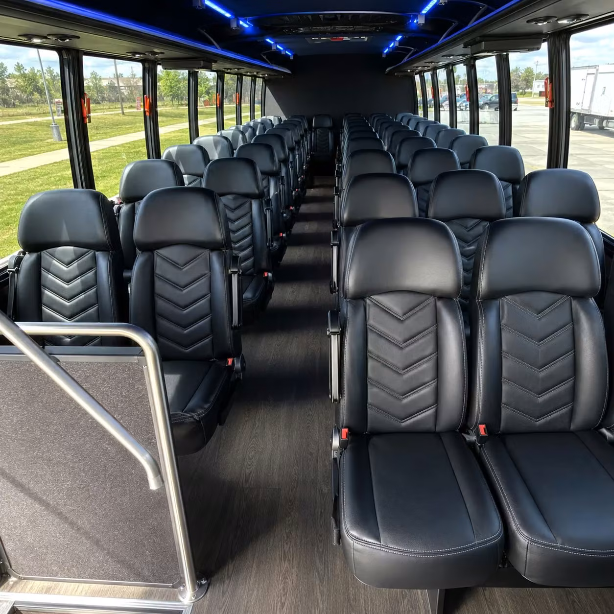 35 passenger minibus inside