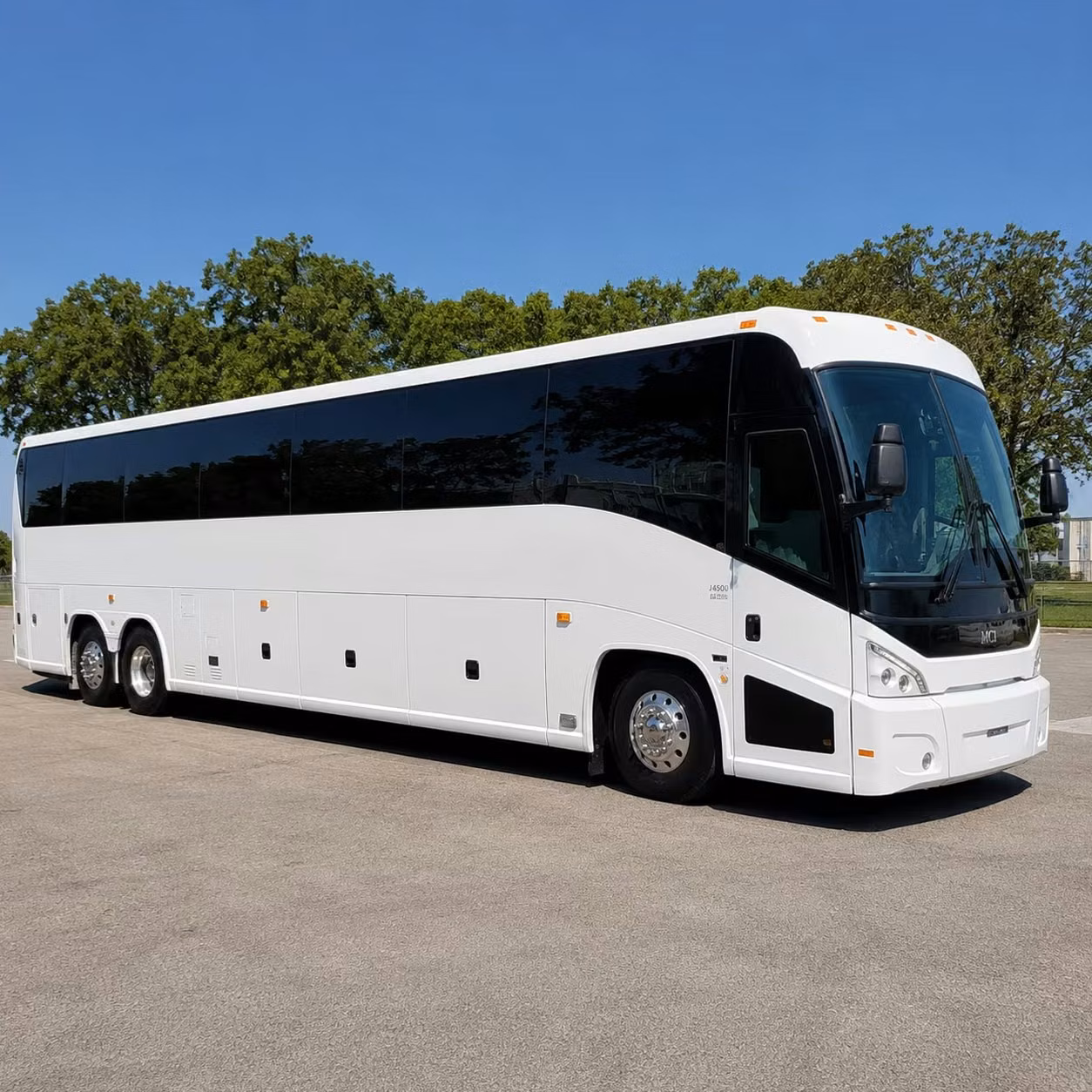 thornton charter bus rental exterior